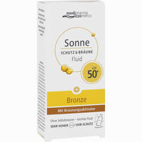 Sonne Schutz & Bräune Fluid Lsf 50+ Bronze 50 ml