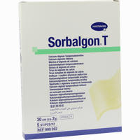 Sorbalgon T Tamponadestreifen 2g/30cm 5 Stück