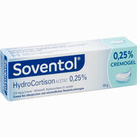 Soventol Hydrocortison Acetat 0.25% Creme 50 g - ab 4,55 €