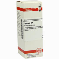 Spongia D4 Dilution DHU-Arzneimittel GmbH & Co. KG 20 ml