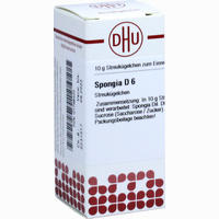 Spongia D6 Globuli Dhu-arzneimittel 10 g