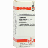 Stannum Met D10 Globuli 10 g
