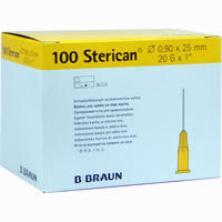 Sterican 20gx1 Einmal- Kanüle 0,9x25mm Kanülen 100 Stück
