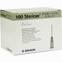 Sterican In27gx1/2 0. 40x12 100 Stück