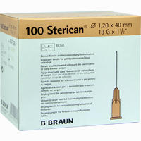 Sterican K18gx1 1 2 1. 2x40 100 Stück