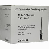 Sterican Kanülen 18gx1 1 2 1,1x40 Blunt Stumpf 100 Stück