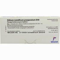 Stibium Met Praep D30 Ampullen 8 x 1 ml