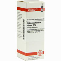 Stibium Sulfuratum Nigrum D12 Dilution 20 ml - ab 7,15 €
