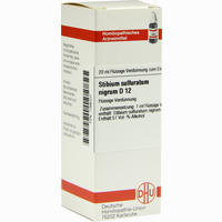 Stibium Sulfuratum Nigrum D12 Dilution 20 ml - ab 7,49 €