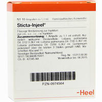 Sticta- Injeel Ampullen 10 Stück