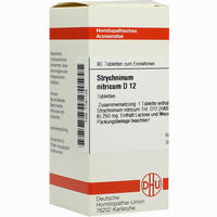 Strychninum Nitricum D12 Tabletten 80 Stück