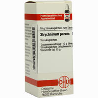 Strychninum Purum D10 Globuli 10 g