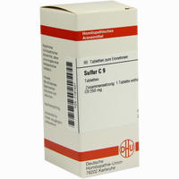 Sulfur C 9 Tabletten 80 Stück