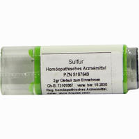 Sulfur C200 Globuli 2 g 