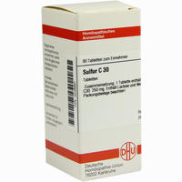Sulfur C30 Tabletten 80 Stück