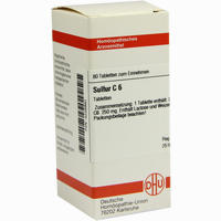 Sulfur C6 Tabletten 80 Stück