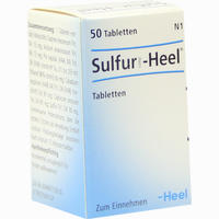 Sulfur Comp Heel Tabletten 50 Stück - ab 7,59 €