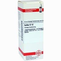 Sulfur D12 Dilution DHU-Arzneimittel GmbH & Co. KG 20 ml