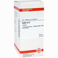 Sulfur D12 Tabletten 200 Stück