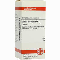 Sulfur Jodat D12 Tabletten 80 Stück - ab 7,27 €