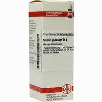 Sulfur Jodat D4 Dilution 20 ml