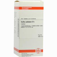 Sulfur Jodat D5 Tabletten 80 Stück - ab 6,40 €