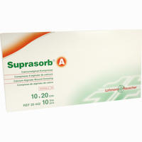 Suprasorb A Calcium- Alginatkompresse 10x20cm Kompressen 10 Stück