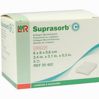 Suprasorb C Kollagen 6x8cm 5 Stück