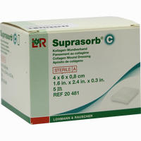 Suprasorb C Kollagenwundverband 4x6cm 5 Stück
