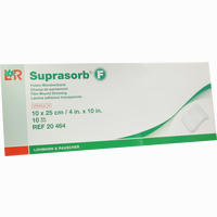 Suprasorb F Folienwundverband 10x25cm Lohmann & rauscher 10 Stück