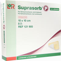 Suprasorb P Pu- Schaum Nicht Klebend 10x10cm Verband 8 Stück