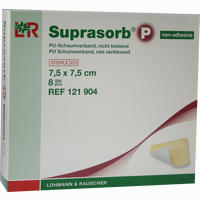 Suprasorb P Pu- Schaum Nicht Klebend 7.5x7.5cm Verband 8 Stück