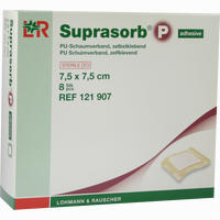 Suprasorb P Pu- Schaum Seblstklebend 7.5x7.5cm Verband 8 Stück