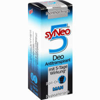 Mangel zuiverheid Zonder Syneo 5 Man Deo- Antitranspirant Spray » Informationen und Inhaltsstoffe
