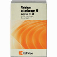 Synergon Kompl Chininum Arsenicosum N Nr.25 Tabletten 100 Stück - ab 7,79 €