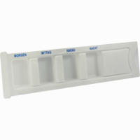 Tablettendispenser 4 Fächer 1 Stück 