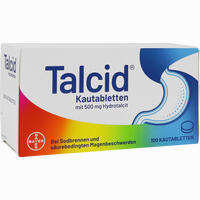 Talcid Kautabletten 50 Stück - ab 4,38 €