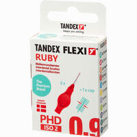 Tandex Flexi Ruby Phd 0.9 Iso 2 Zahnbürste 6 x 1 Stück