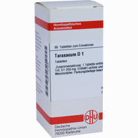 Taraxacum D 1 Tabletten 80 Stück