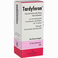 Tardyferon Retardtabletten 20 Stück - ab 3,12 €