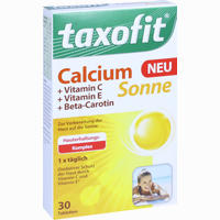 Taxofit Calcium Sonne Tabletten 30 Stück
