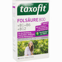 Taxofit Folsäure 800 Depot- Tabletten 40 Stück