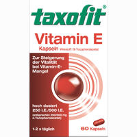 Taxofit Vitamin E Kapseln 60 Stück