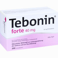 Tebonin Forte 40 Mg Filmtabletten  200 Stück - ab 7,69 €