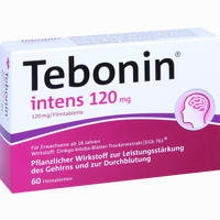 Tebonin Intens 120mg Filmtabletten 120 Stück - ab 19,59 €