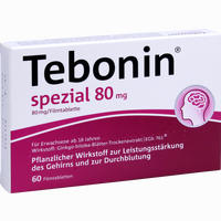 Tebonin Spezial 80mg Filmtabletten 120 Stück - ab 13,61 €