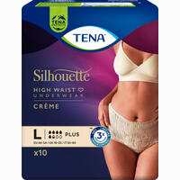 Tena Silhouette Plus Creme L 10 Stück - ab 9,59 €