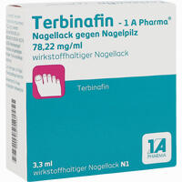 Terbinafin - 1 A Pharma Nagellack gegen Nagelpilz 6.6 ml - ab 10,65 €