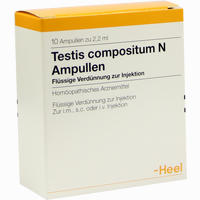 Testis Compositum N Ampullen  10 Stück - ab 18,37 €