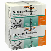 Teufelskralle- Ratiopharm Filmtabletten 200 Stück - ab 9,46 €